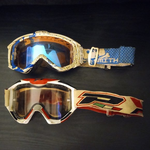 100% Pure Other - SET OF 2 -  VTG 100% Snow Motorcycle Goggles, All Terrain Ski Goggles